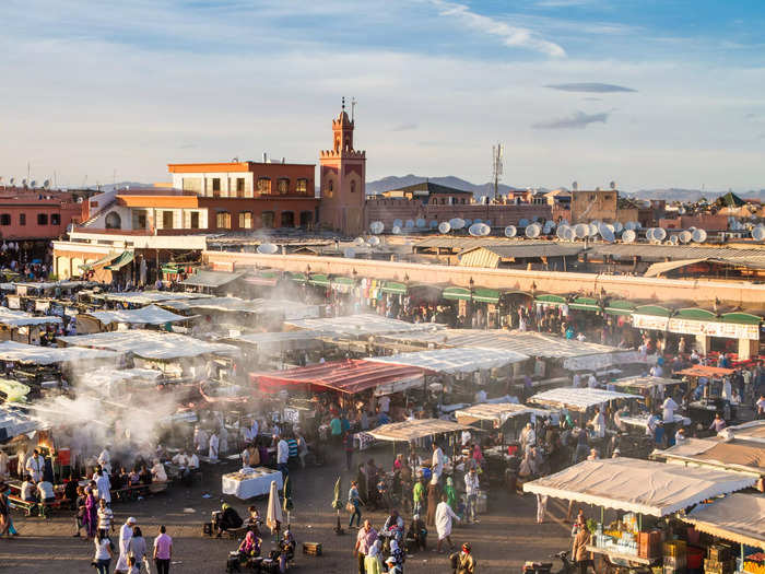 Stay at Riad Palais des Princesses & Spa in Marrakech, Morocco, starting at $84 per night, with spacious rooms, a day spa, and wellness center.