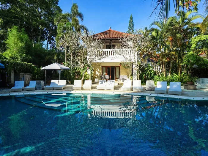 From just $56 per night, check into Mansion at Bali in Ubud, Bali, set on a lush jungle estate with five pools.