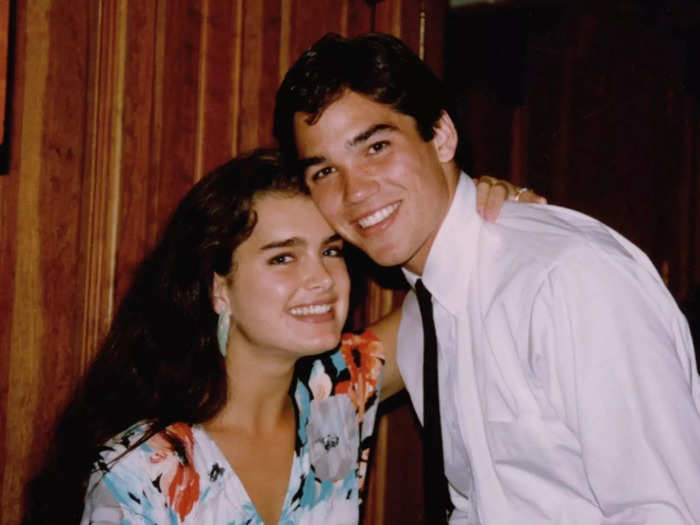 However, Shields has said that her first real boyfriend was Dean Cain, who went on to star as Superman in the TV series "Lois & Clark." The pair dated while undergraduates at Princeton.