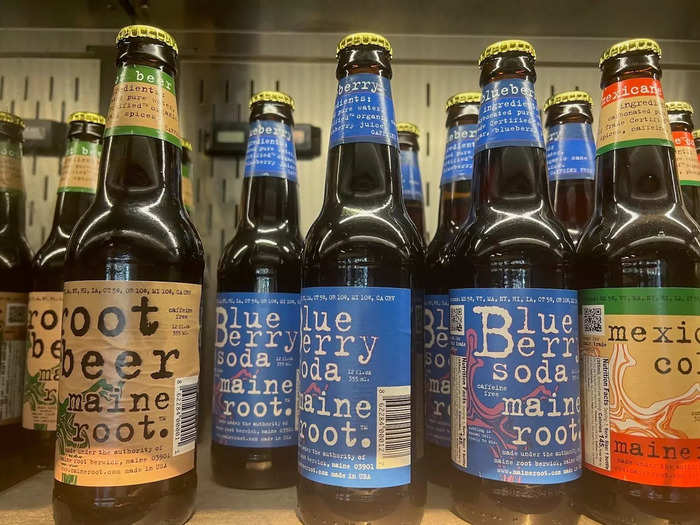 Cava sells Maine Root fountain sodas and bottled beverages. The Portland, Maine beverage company makes sodas such as root beer and Mexican cola from 100% organic sugar cane.