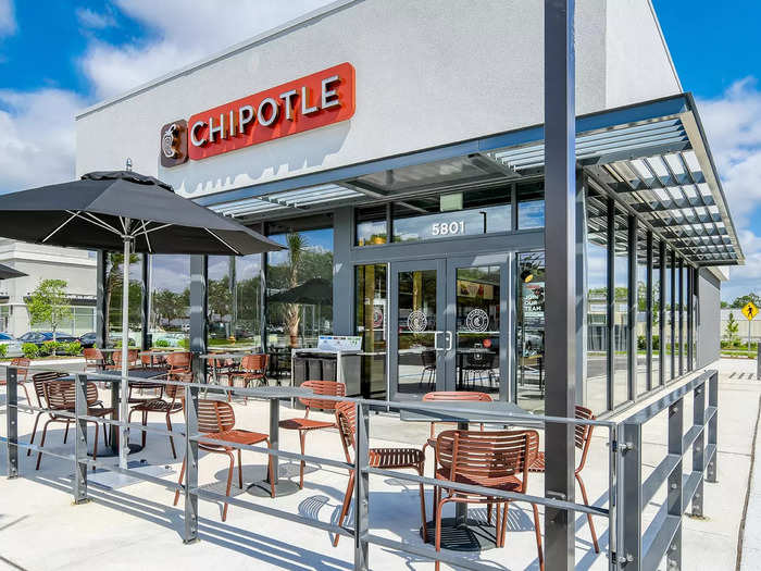 Chipotle has already opened restaurants in the new format in Gloucester, Virginia, and Jacksonville, Florida, with a third location opening later this summer in Castle Rock, Colorado.
