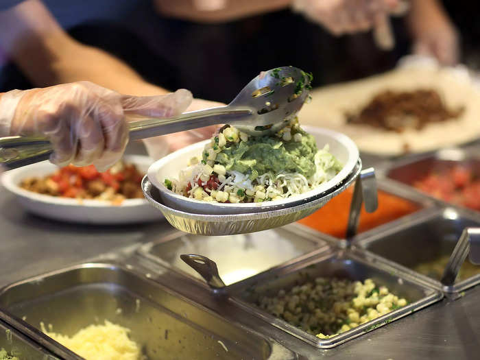 Chipotle said that its sustainability plans also include adding more vegetarian and vegan items to its menu.