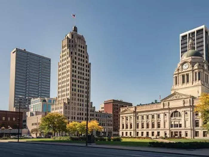 1. Fort Wayne, Indiana