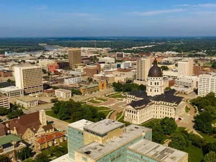 5. Topeka, Kansas