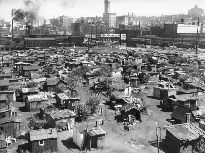 "The depression hit us in 1929, and for five years, we struggled with the store. Everett and I put in long hours, did janitorial work, trimmed windows and helped with our books," Elmer Nordstrom wrote in a letter to Nordstrom employees in the late 1990s, describing the Great Depression.