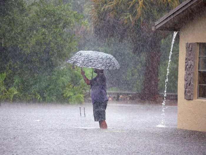 The rain was as severe as a hurricane — even beating out the totals racked up by Hurricane Katrina.