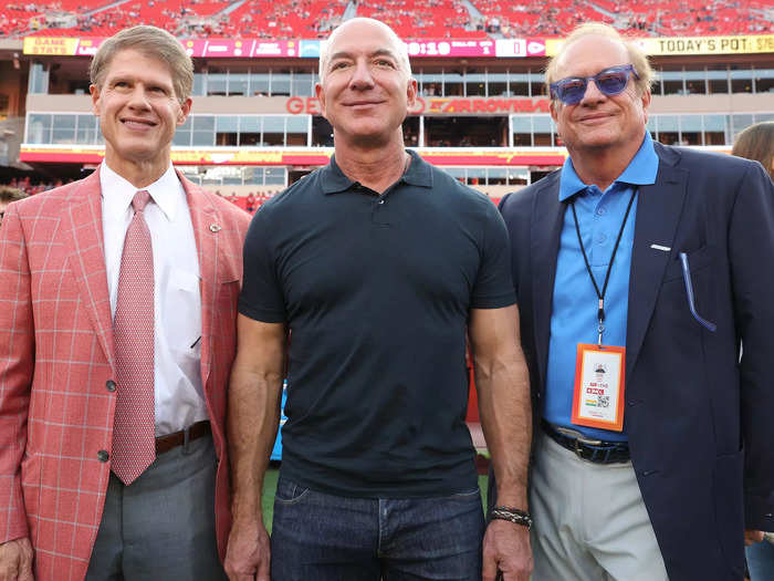 Who is out: Jeff Bezos