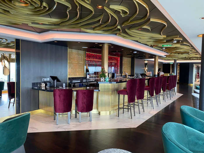 The Rose is an elegant, "Beauty and the Beast"-themed bar that offers stunning ocean views during the day, and a cozy, romantic vibe at night.