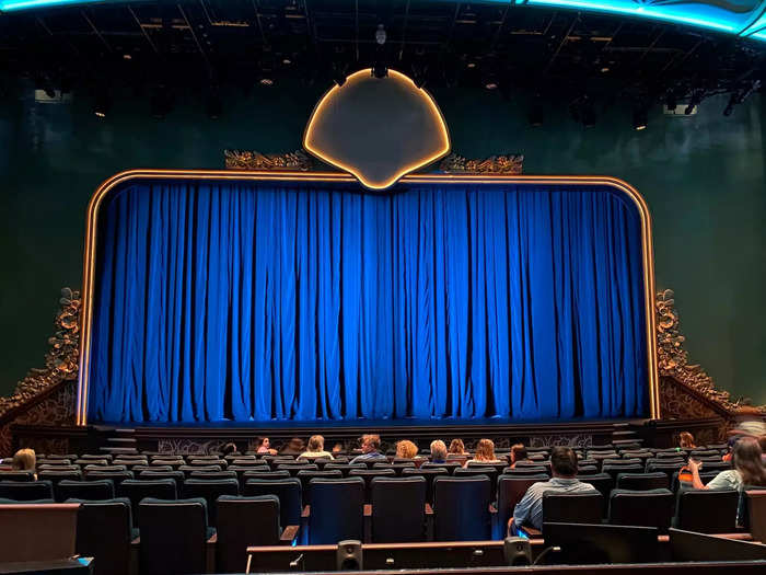 Twice a day, the Walt Disney Theater hosts Broadway-level performances. On the Wish, that includes productions of "The Little Mermaid" and "Aladdin."
