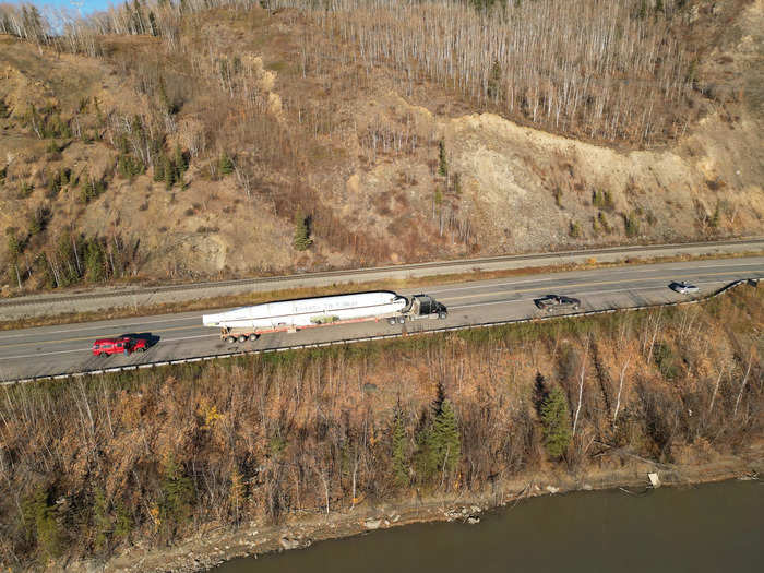 If finding the aircraft was challenging, transporting them was no easy task.