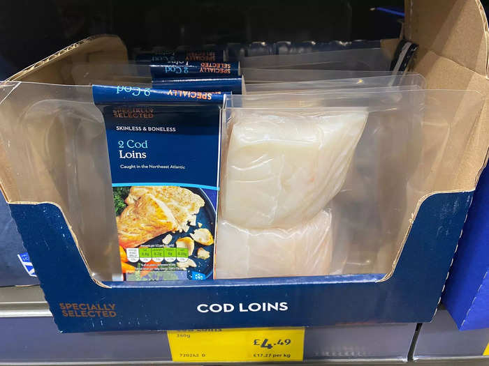 The Specially Selected cod loins can be used in so many dishes.