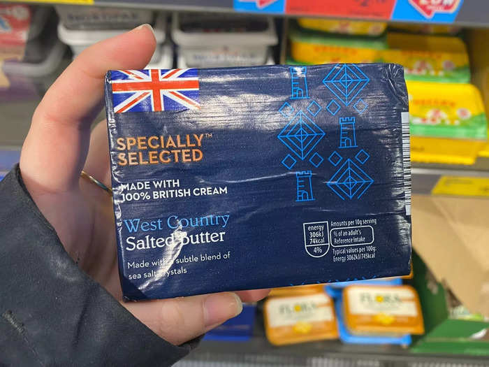 Specially Selected west country salted butter is truly unique.