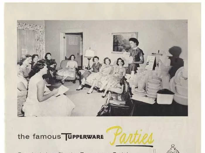 Tupperware sales reached $25 million in 1954. Tupper oversaw production, while Wise expanded the Tupperware party model across the US during the 1950s.