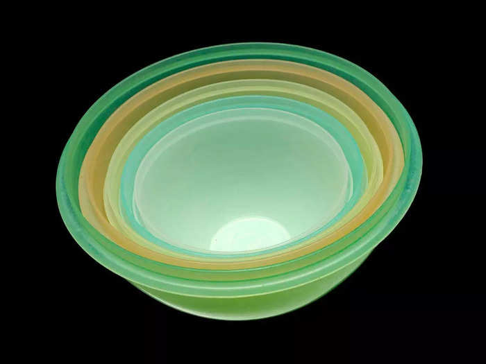 By 1946, Tupper had refined the plastic to make kitchenware.