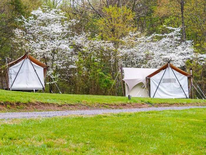 My glamping experience, however, was quite different — and a bit less comfy.