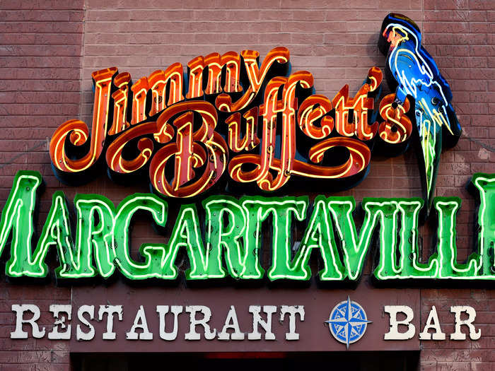 But Buffett has also turned his laidback lifestyle into a brand. Most famously, he co-owns the Margaritaville restaurant chain.