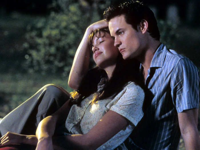 "A Walk to Remember" costars Shane West and Mandy Moore had a mutual attraction.