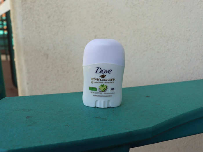 Mini deodorant is always a must-have at a festival.