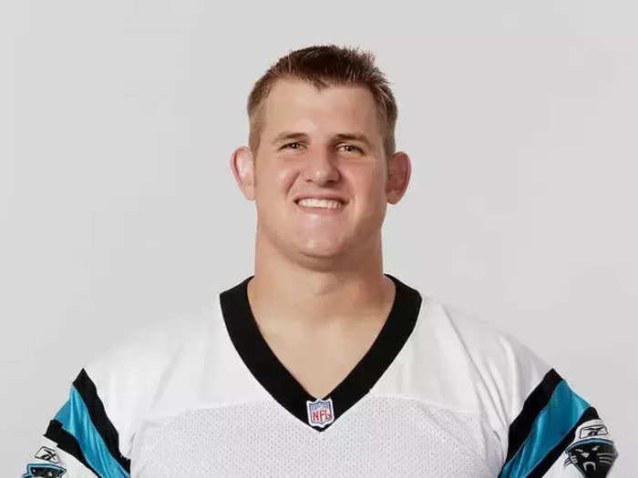 Jordan Gross was a 3-time Pro Bowler as a 300-pound offensive lineman with the Panthers.