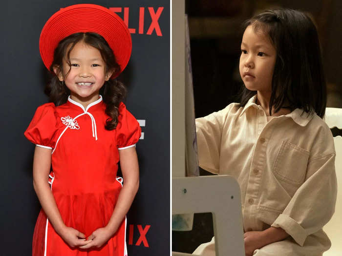 Remy Holt plays June Nakai, Amy and George