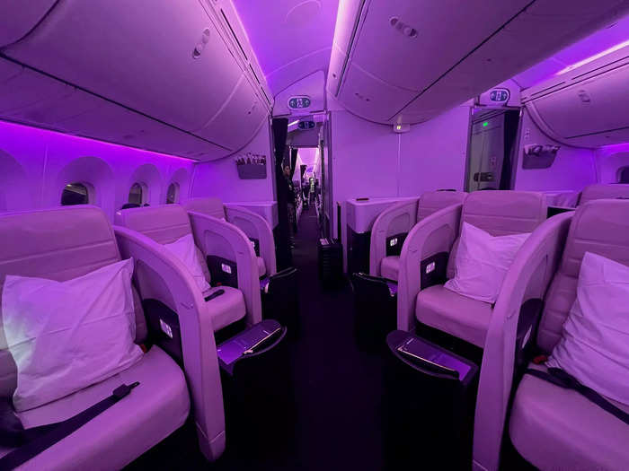 In addition to the two Asian carriers, I also experienced Air New Zealand