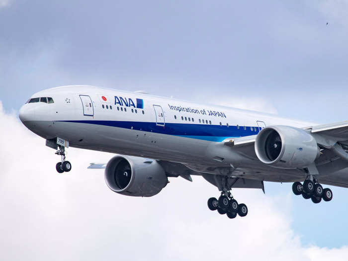 …and most recently on Japanese carrier All Nippon Airways in "The Room" business class seat on its Boeing 777-300ER from New York to Tokyo.