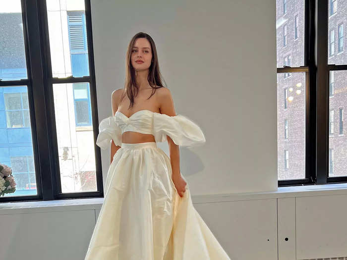 Fun bridal sets were some of the most daring looks of the week.