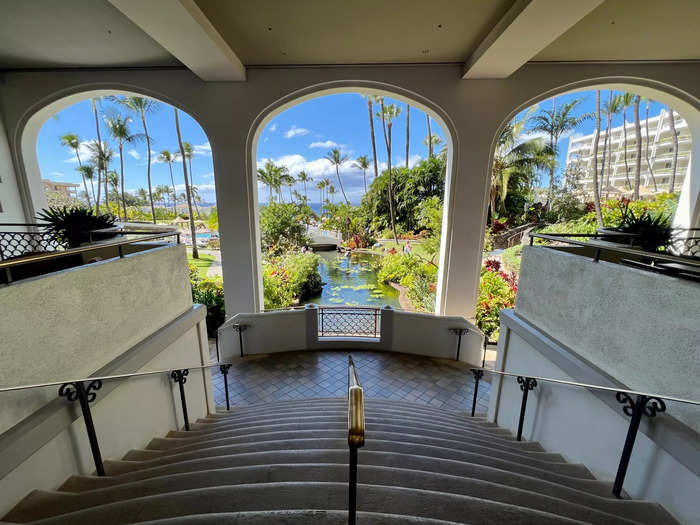 The lobby was worthy of exploration prior to hitting the pool.