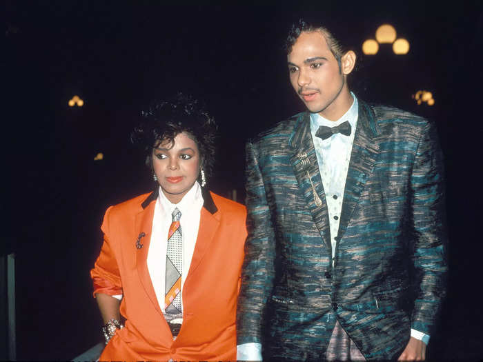 Janet Jackson was 18 when she married her ex-husband James DeBarge, who was 21.