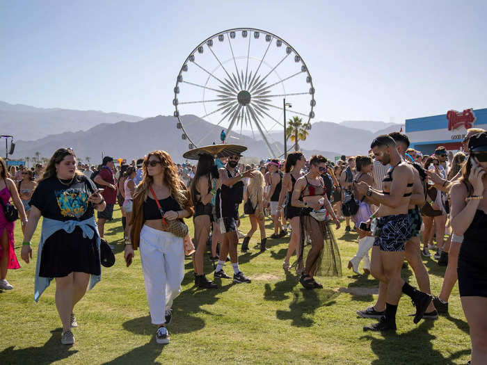 Coachella festival is flooding our feeds, but not all attendees are buying into the aspirational aesthetic it