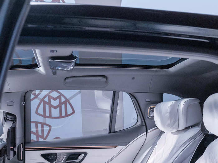 Everywhere in the Maybach EQS SUV looks incredibly comfortable, but the back seat is where you really want to spend time.