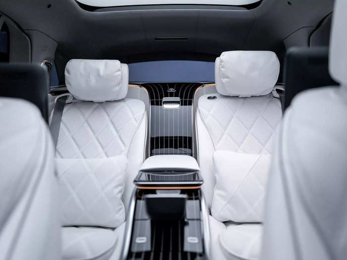 But from its two-tone exterior to its impossibly swanky back seat, the Maybach sits on a whole different plane of opulence.