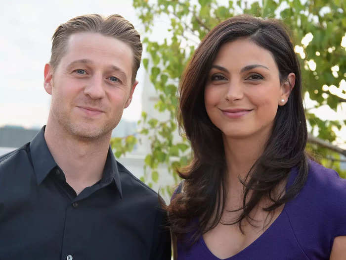 "Gotham" stars Ben McKenzie and Morena Baccarin began dating in 2015 after working together, and were married in Brooklyn in 2017.