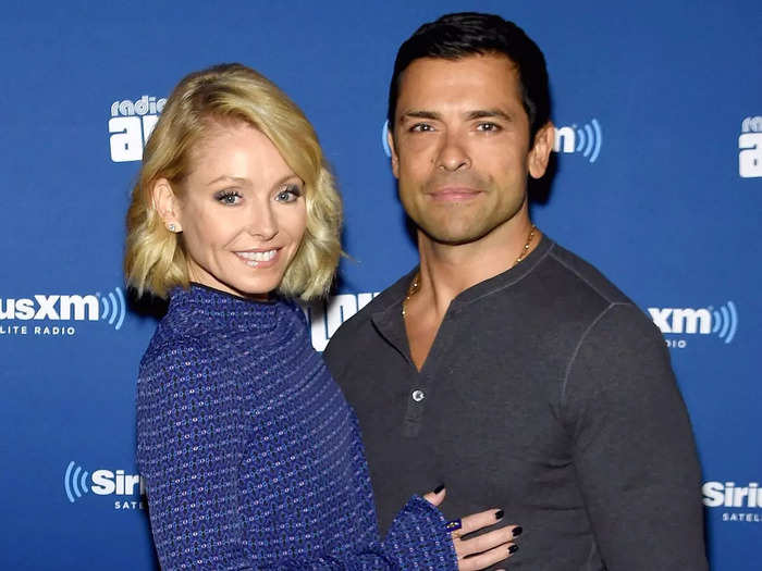 Kelly Ripa and Mark Consuelos met on the set of "All My Children" in the late 