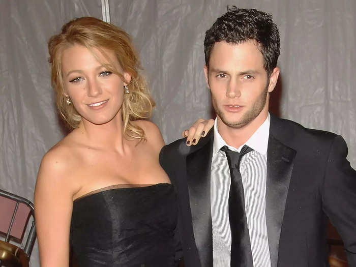 Blake Lively and Penn Badgley dated while playing the on-screen "Gossip Girl" couple Serena and Dan, but broke up in real life after three years.