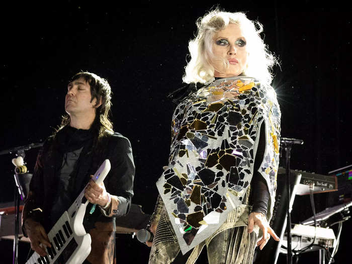 Producer Nile Rodgers joined Blondie for a nostalgic set in the desert.