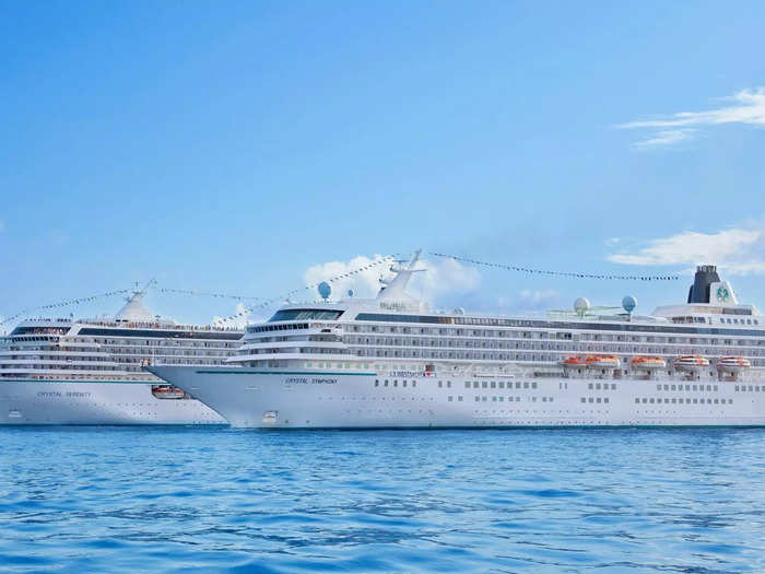 In 2022, A&K Group acquired the brand and its two ships, the Crystal Serenity and the Crystal Symphony.