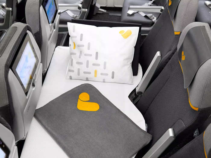 Defunct airline Thomas Cook also had a "Sleeper Seat" on its Airbus A330s for single passengers — meaning no duos or couples — but those left the sky after the carrier declared bankruptcy in 2019.