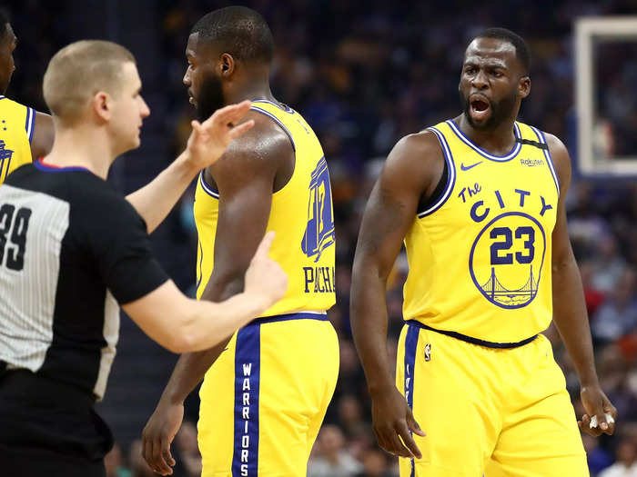 Draymond is a technical foul machine.