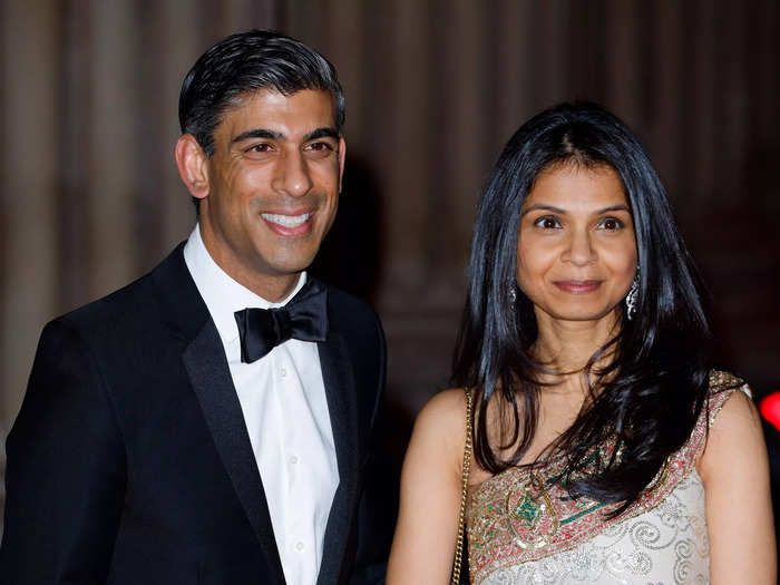 British Prime Minister Rishi Sunak and his wife, Akshata Murthy, will also attend the ceremony.