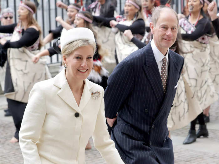 Prince Edward will be in attendance, as will his wife, Sophie, Duchess of Edinburgh.