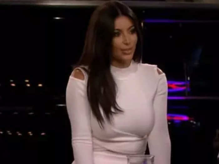 Kardashian also appeared as herself on the season four premiere of "2 Broke Girls" in 2014.