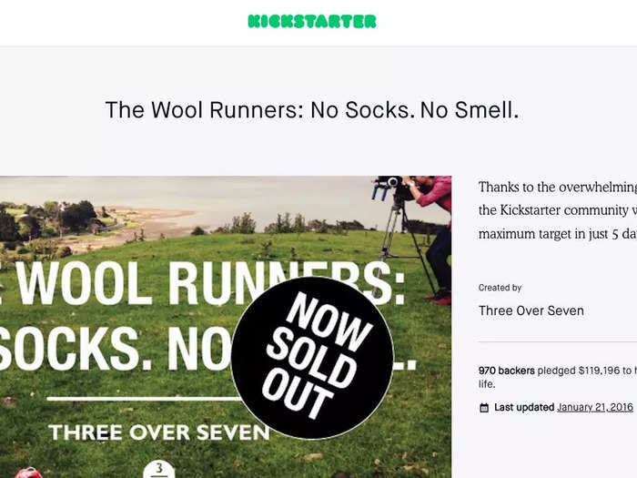 Allbirds roared to life in 2016 with a Kickstarter campaign that maxed out in five days, raising nearly $120,000 to make a wool running shoe designed to make a lighter environmental impact than traditional athletic shoes.