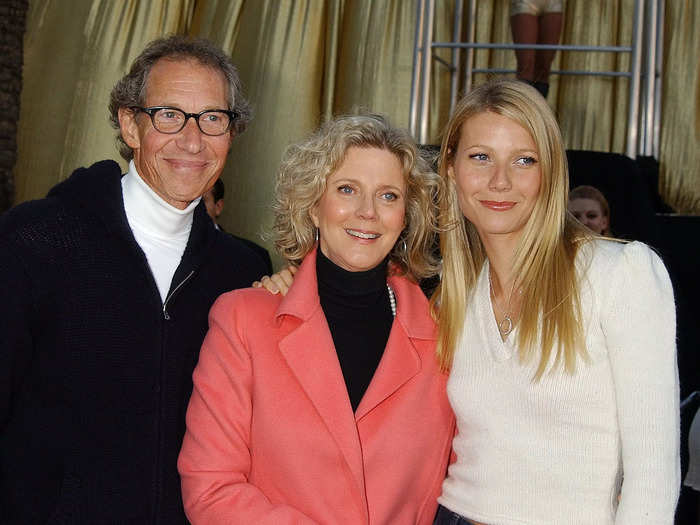 Gwyneth Paltrow describes herself as "completely self-made" despite having been raised by parents in the entertainment industry.