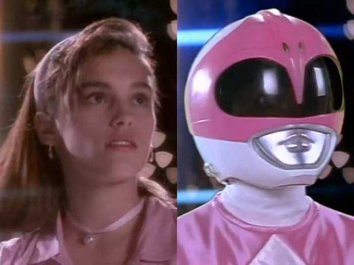 Amy Jo Johnson played the first Pink Ranger, Kimberly Ann Hart.