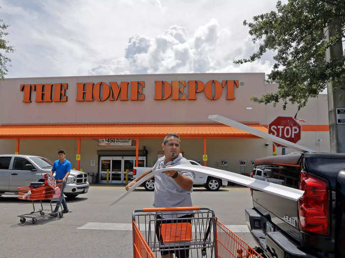 Home Depot: a 45-year-old white man with a college degree earning over $80,000