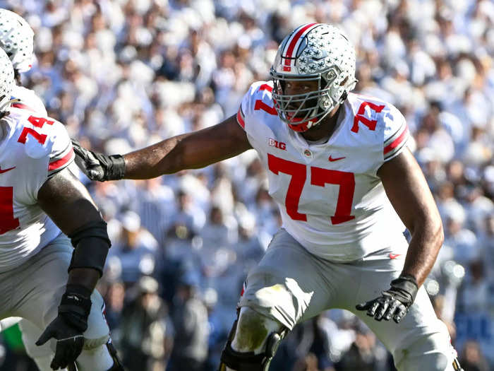 13. New York Jets — Paris Johnson Jr., OT (Ohio State)