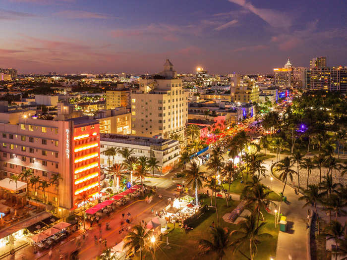 6. Miami, Florida