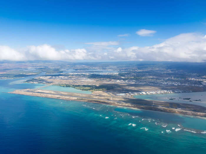 ...and Daniel K. Inouye International Airport, in Honolulu, Hawaii.