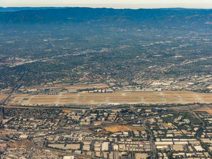 ...San José Mineta International Airport...